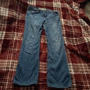 abercrombie and fitch bootcut jeans